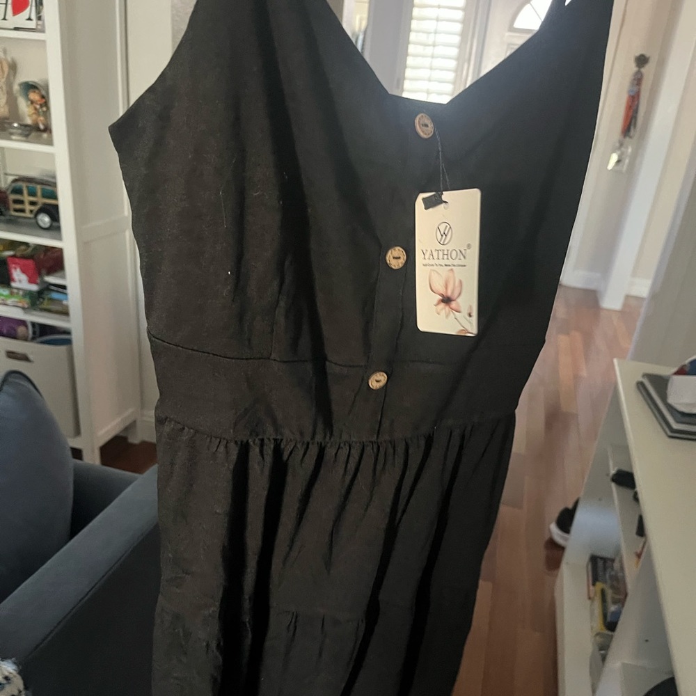 NWT black sundress